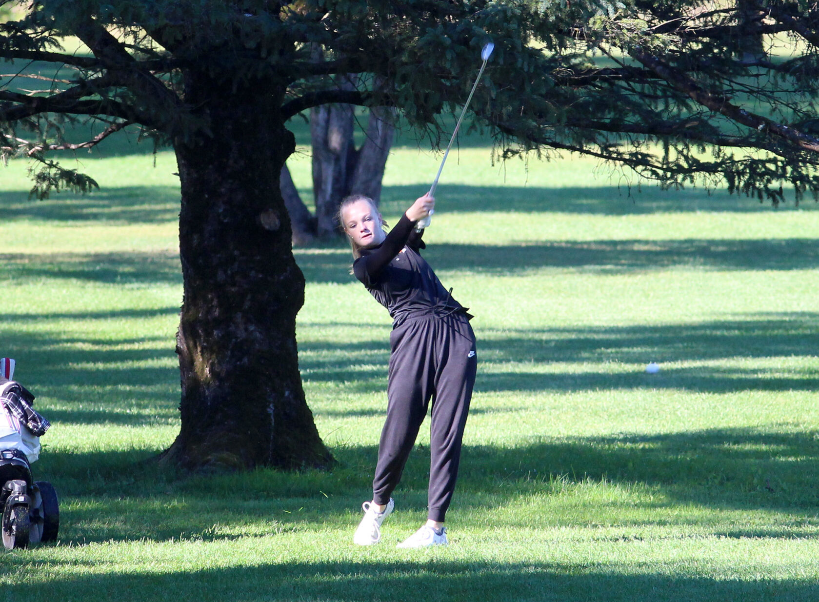 CloverCroix Conference girls golf championships at Lake Hallie Golf Course 9-22-22